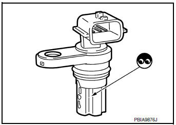 Check camshaft position sensor (phase)-1