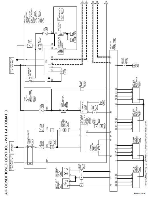 2009 Nissan Rogue A C Wiring Diagram