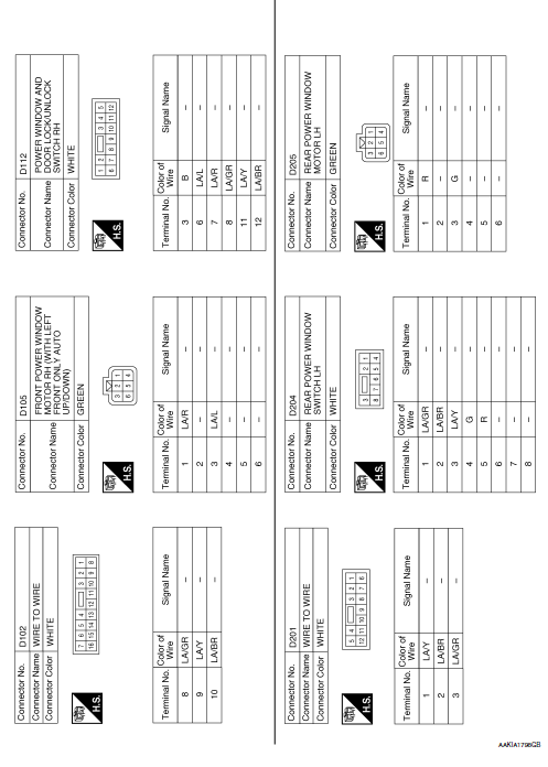 Nissan Power Window Wiring Diagram from www.nirogue.com