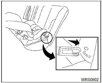 Rear-facing rigid-mounted – step 2