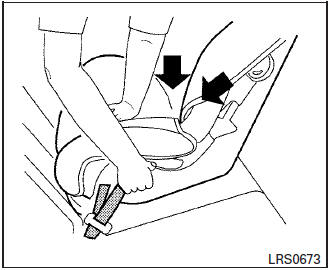 Rear-facing – step 3