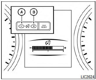 Instrument brightness control