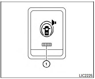 Warning systems switch (if so equipped)