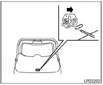 Liftgate release (manual and power)