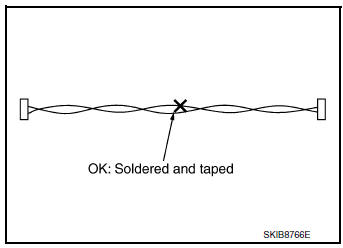 Precautions for Harness Repair