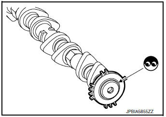 Check camshaft (intake)