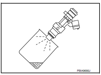 Check function of fuel injector-2