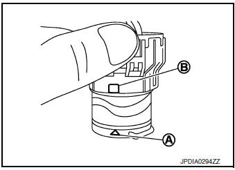 Removal and installation procedure for cvt unit connector