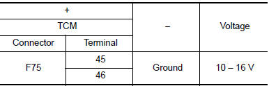 Check TCM power supply (Back-up) circuit