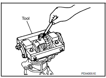 Drive gear runout