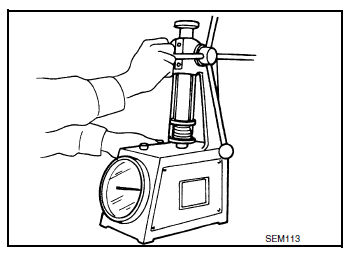 Valve spring pressure load