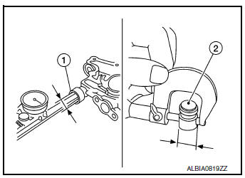 Regulator valve to oil pump cover clearance