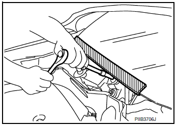 Precaution for Procedure without Cowl Top Cover