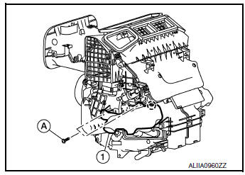 Front foot duct (LH)