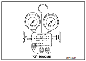 Manifold gauge set