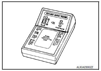 Check keyfob function