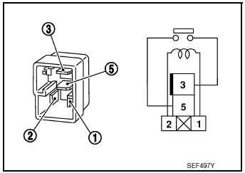 Check rear window defogger relay