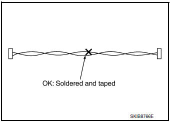 Precautions for Harness Repair