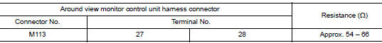 Check harness for open circuit