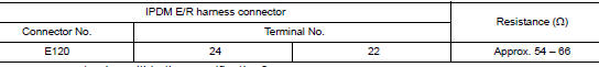 Check harness for open circuit