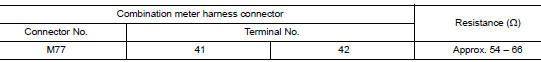 Check harness for open circuit