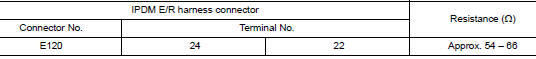 Check harness for open circuit