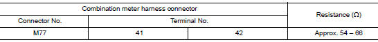 Check harness for open circuit