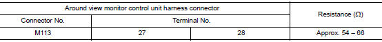 Check harness for open circuit