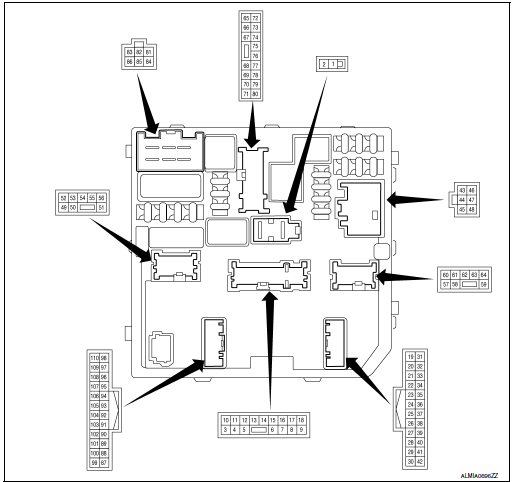 Terminal layout