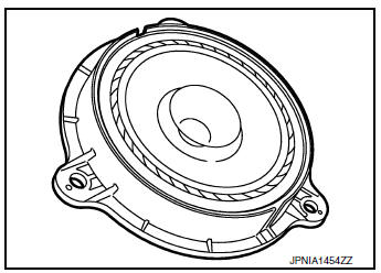 Rear door speaker