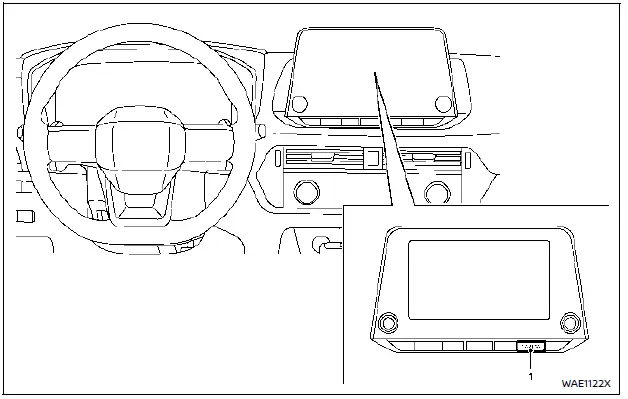 Nissan Rogue. RearView Monitor