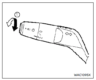 Nissan Rogue. Headlight and turn signal switch
