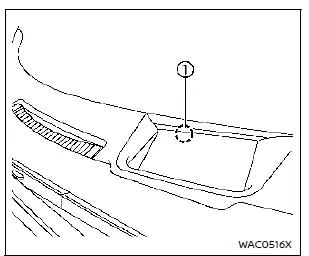 Nissan Rogue. Head Up Display (HUD)