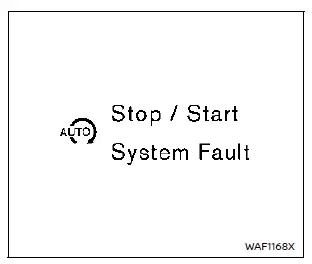 Nissan Rogue. Idling Stop System