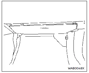 Nissan Rogue. Supplemental Restraint System (SRS)