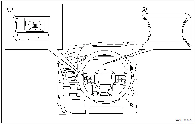 Nissan Rogue. Rear Sonar System (RSS)