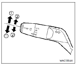 Nissan Rogue. Headlight and turn signal switch