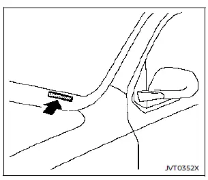 Nissan Rogue. Vehicle identification