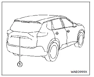 Emplacement et méthode de nettoyage de la lentille de caméra arrière sur le Nissan Rogue