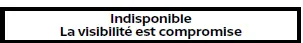 Nissan Rogue - Direction assistée indisponible (visibilité compromise)