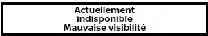 Nissan Rogue : avertissement "Actuellement indisponible - Mauvaise visibilité" (caméra avant)