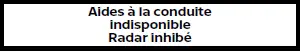 Nissan Rogue : avertissement "Radar inhibé" (interférences radar avant)