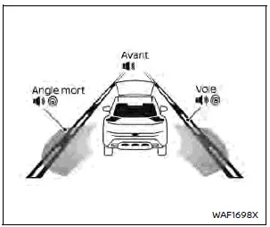 Affichage avant contours autres ombré Nissan Rogue
