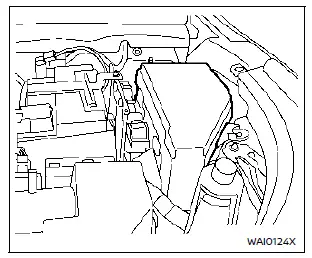 Boîte à fusibles du compartiment moteur du Nissan Rogue