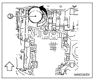 Filtre à huile et bouchon de vidange du moteur Nissan Rogue