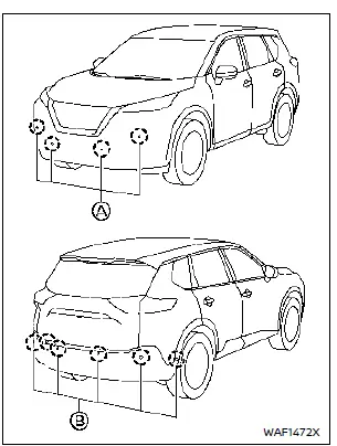 Entretien des capteurs du système de sonar du Nissan Rogue
