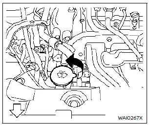 Réservoir de liquide de lave-vitres Type A Nissan Rogue