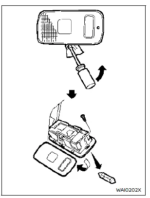 Éclairage de coffre du Nissan Rogue