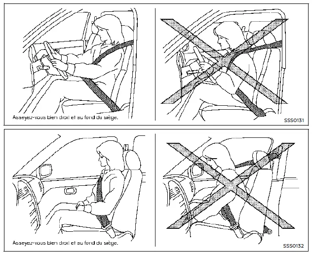 Nissan Rogue – aperçu des précautions relatives aux systèmes SRS