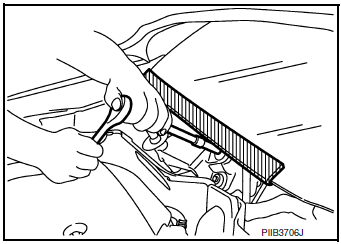 Precaution for procedure without cowl top cover